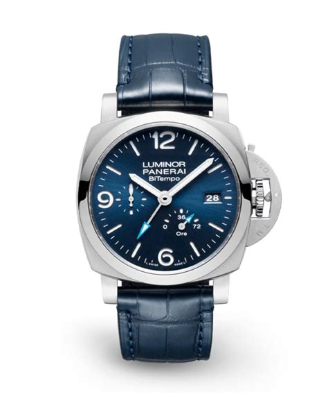 panerai luminor blaues zifferblatt|Panerai Luminor.